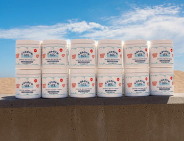 Colder Ice Pacific Ocean Edition Brine - Master Case (24ct) Ice Additive for Coolers, Bags, Boats, Fishing, Camping, Traveling, Party, Lake